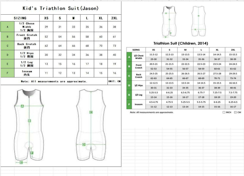 Load image into Gallery viewer, Kids Junior Triathlon Suit, Ages 8 to 14, one piece racing suit
