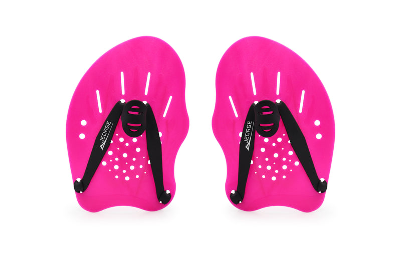 Load image into Gallery viewer, JEORGE Original Contour Swim Paddles, Swim Training Hand Paddles with Adjustable Straps, Swimming Hand Paddles for Women and Men.
