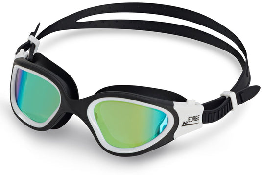 JEORGE AeroElite-3 Unisex Adult Swimming Goggles with anti-fog coating, 100% UV protection - JeorgeSports