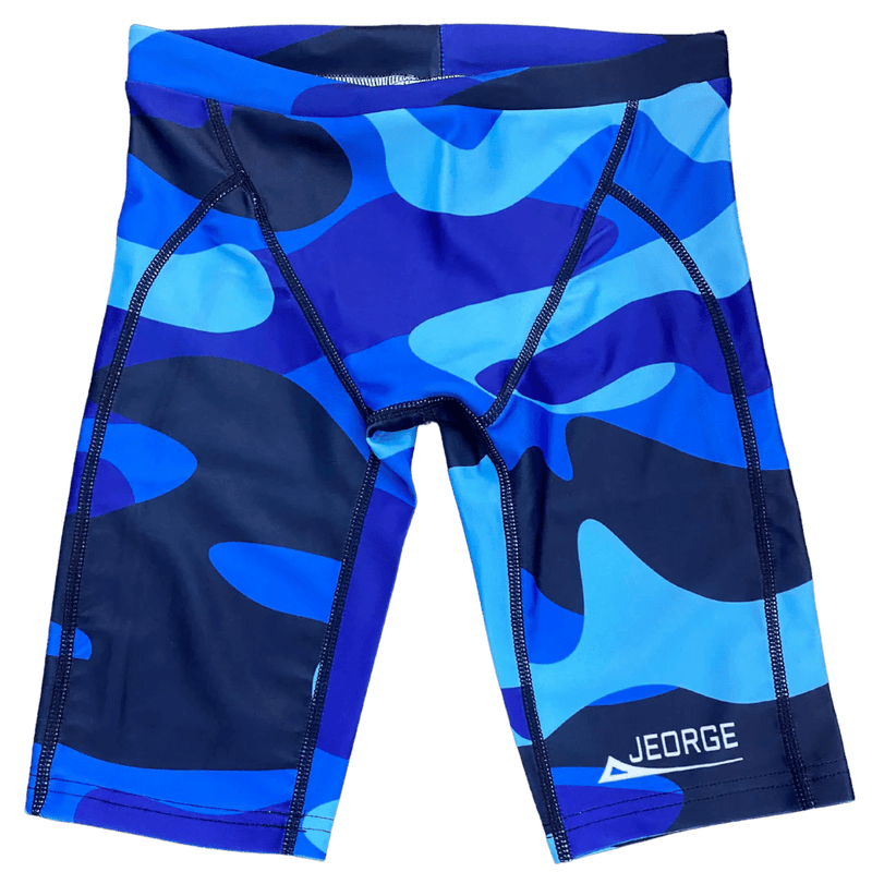 Load image into Gallery viewer, JEORGE Competition Swimming Shorts, High quality 250gsm chlorine resistant boys jammers - JeorgeSports
