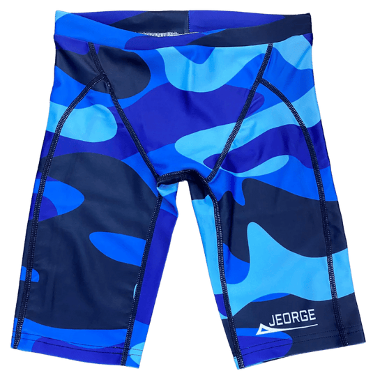 JEORGE Competition Swimming Shorts, High quality 250gsm chlorine resistant boys jammers - JeorgeSports