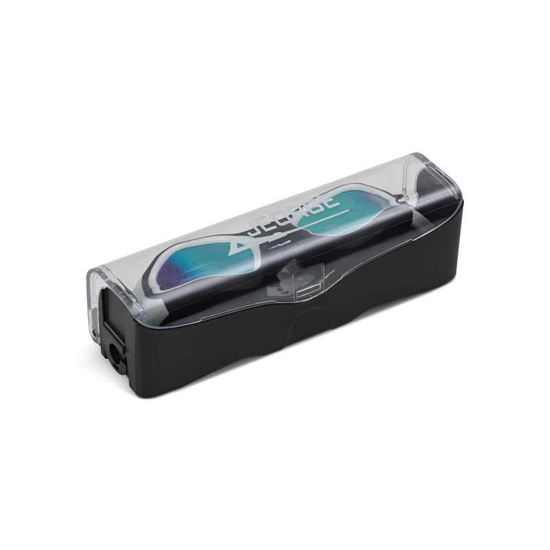 Load image into Gallery viewer, JEORGE Unisex Swimming Goggles with anti-fog coating, 100% UV protection, and a leakproof soft silicone seal.
