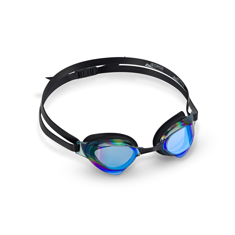 Load image into Gallery viewer, JEORGE  Junior (8yrs - 16yrs) Wide Vision, UV Competition Swim Goggles
