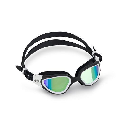 JEORGE Unisex Swimming Goggles with anti-fog coating, 100% UV protection, and a leakproof soft silicone seal.