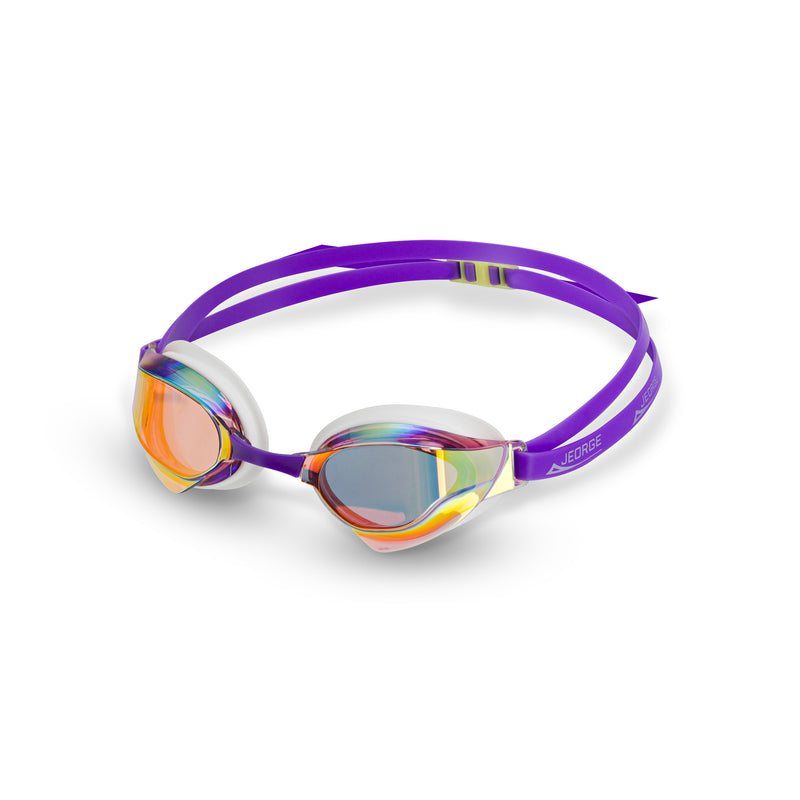 Load image into Gallery viewer, JEORGE  Junior (8yrs - 16yrs) Wide Vision, UV Competition Swim Goggles
