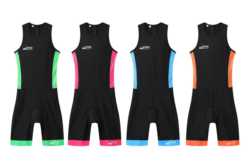 Load image into Gallery viewer, JEORGE Kids Junior Unisex Triathlon Suit, Ages 8 to 14, one piece racing suit - JeorgeSports
