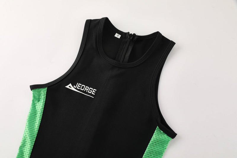 Load image into Gallery viewer, JEORGE Kids Junior Unisex Triathlon Suit, Ages 8 to 14, one piece racing suit - JeorgeSports

