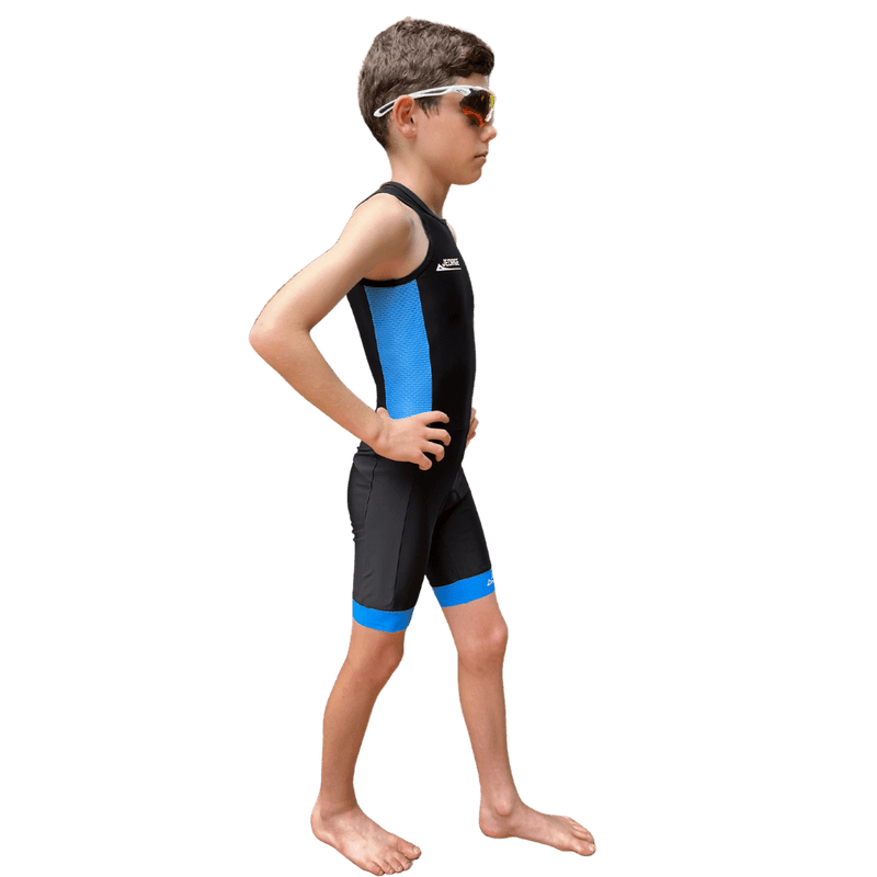 Load image into Gallery viewer, JEORGE Kids Junior Unisex Triathlon Suit, Ages 8 to 14, one piece racing suit - JeorgeSports
