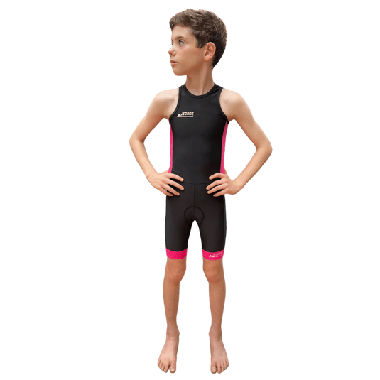 JEORGE Kids Junior Unisex Triathlon Suit, Ages 8 to 14, one piece racing suit - JeorgeSports