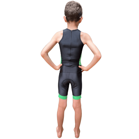 JEORGE Kids Junior Unisex Triathlon Suit, Ages 8 to 14, one piece racing suit - JeorgeSports