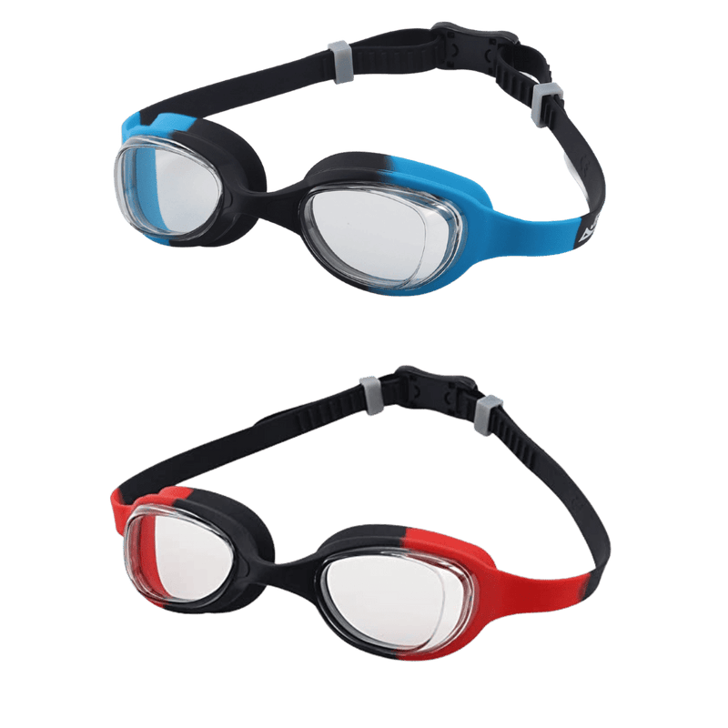 Load image into Gallery viewer, JEORGE Kids Swim Goggles 2-PACK,Swimming Goggles for Kids (5-12)-Leak Proof Anti-Fog Anti-UV for Age 5-12 Girls and Boys (Copy) - JeorgeSports

