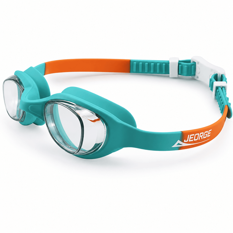 Load image into Gallery viewer, JEORGE Kids Swim Goggles,Swimming Goggles for Kids (4-8) - JeorgeSports
