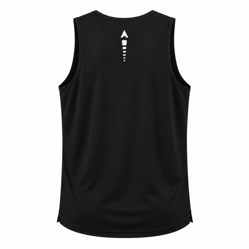 Load image into Gallery viewer, JEORGE Men’s Running Singlet – Black - JeorgeSports
