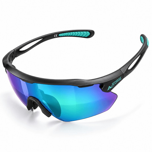 JEORGE Sport Sunglasses UV400 Protection Eyewear for Juniors 8yrs - 16yrs - JeorgeSports