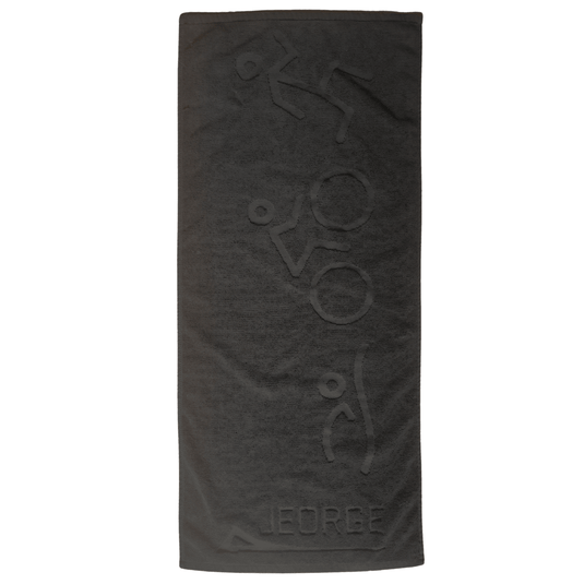 JEORGE Triathlon or Gym Towel, 100% Cotton, 40cm x 95cm, 700GSM - JeorgeSports