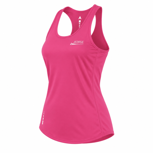 JEORGE Women’s Running Singlet – Pink - JeorgeSports