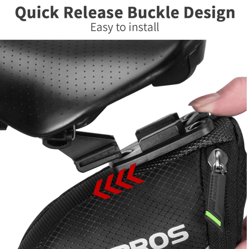 Load image into Gallery viewer, Mini Portable Bicycle Bag Reflective Saddle Bag MTB Road Cycling Nylon Tail Bag Seatpost Panniers Bike Accessories - JeorgeSports
