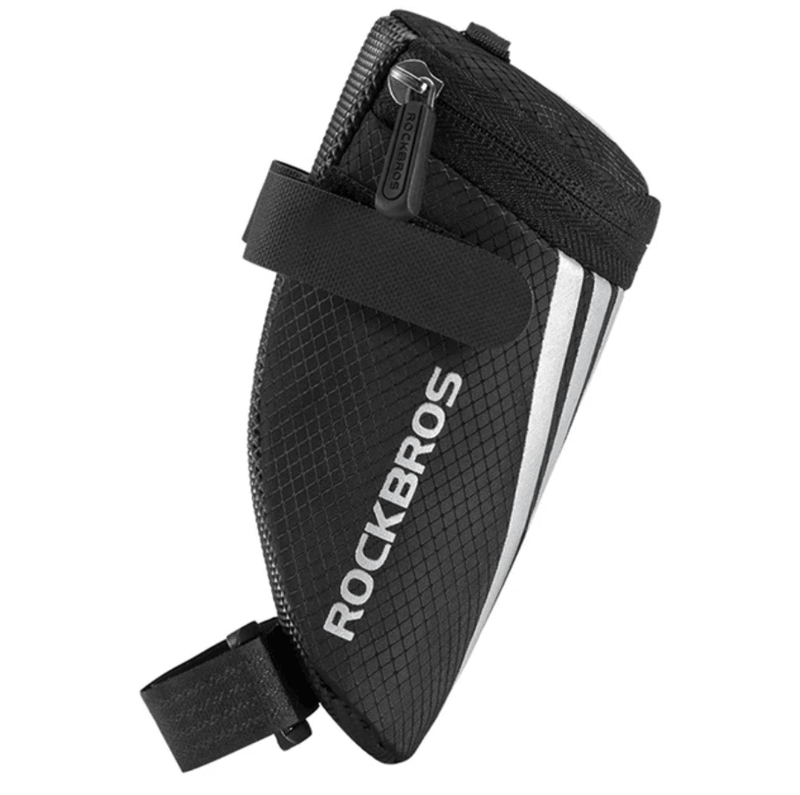 Load image into Gallery viewer, Mini Portable Bicycle Bag Reflective Saddle Bag MTB Road Cycling Nylon Tail Bag Seatpost Panniers Bike Accessories - JeorgeSports
