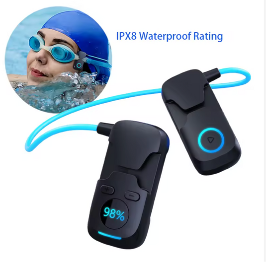 New Arrival X8 Swimming sports Headset Bone Conduction Headphone ipx8 Waterproof with MP3 memory
