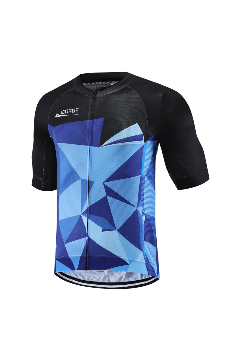 Load image into Gallery viewer, JEORGE Men&#39;s Cycling Jersey Set Short Sleeve Quick Dry Cycling Clothing Kit
