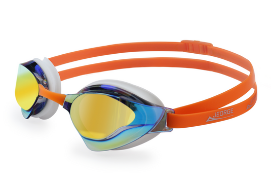 Jeorge Junior (8yrs - 16yrs) Wide Vision, UV Competition Swim Goggles