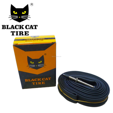 Black Cat 700C road bicycle tube 700x23 25C FV48 Presta 48mm