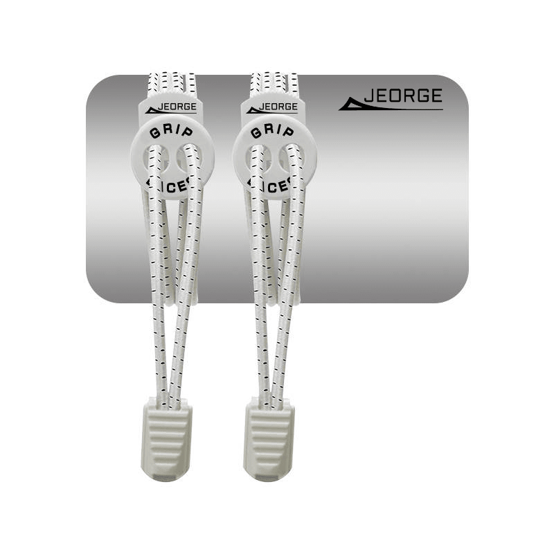 Load image into Gallery viewer, JEORGE Grip Laces, 3 Pairs, No Tie Elastic Shoelaces System, One Size Fits All. - JeorgeSports

