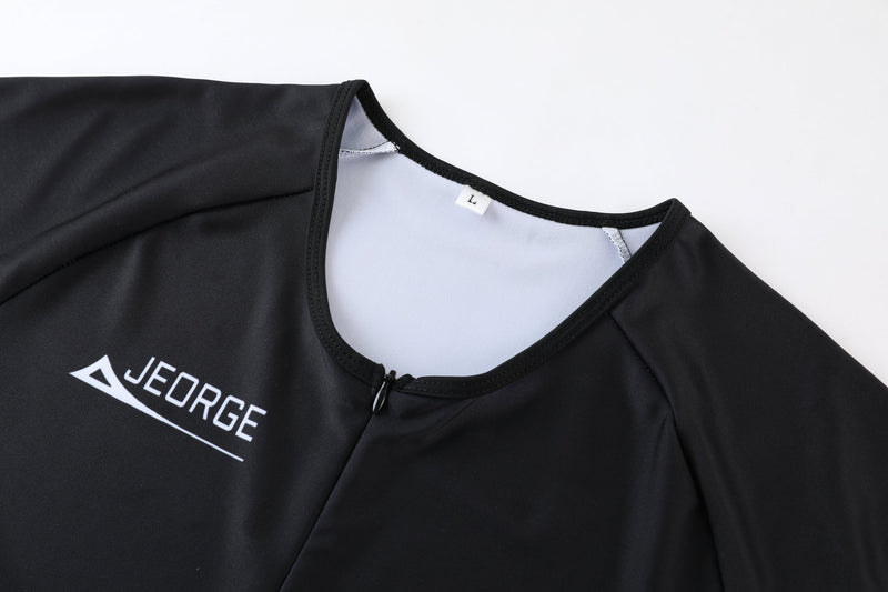 Load image into Gallery viewer, JEORGE Men Trisuit, Competitor Triathlon Short Sleeve Aero Tri Suit. - JeorgeSports
