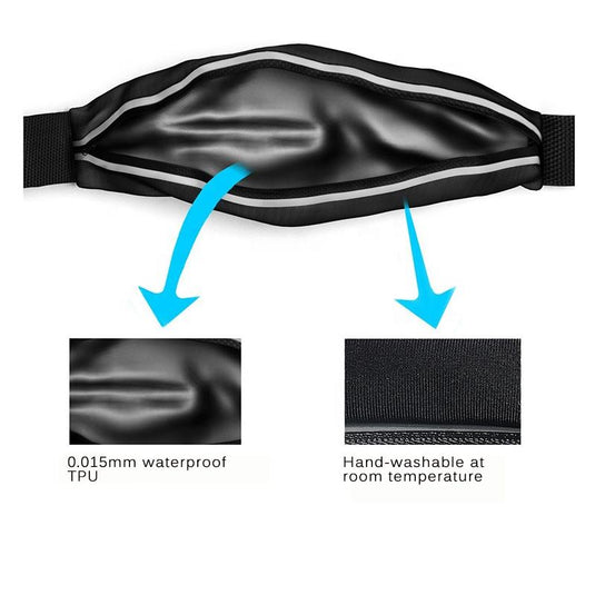 JEORGE Original Slim Running Belt for Women & Men, No Bounce Waist Pack - JeorgeSports